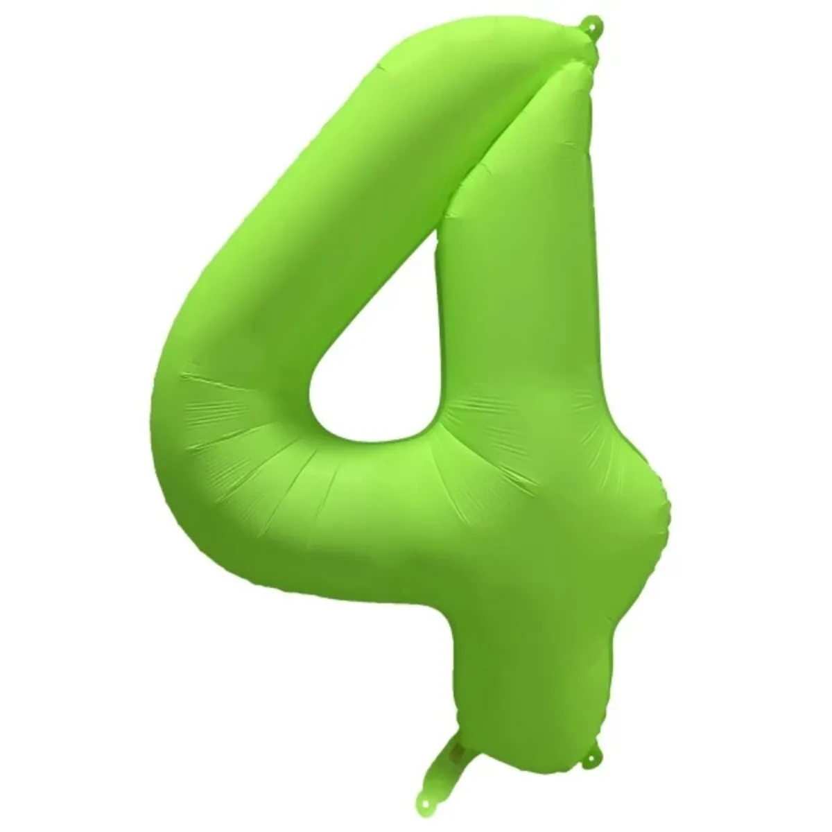 Riethmüller 4 Jahr Figur Ballon Neon Grün Leer 86cm