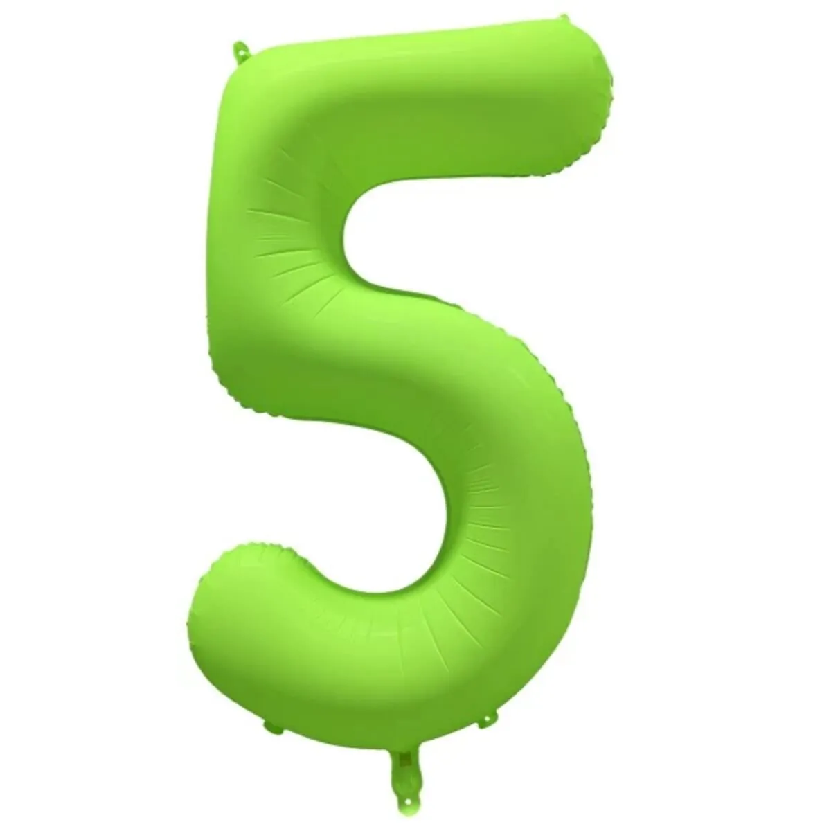 Riethmüller 5 Jahr Figur Ballon Neon Grün Leer 86cm