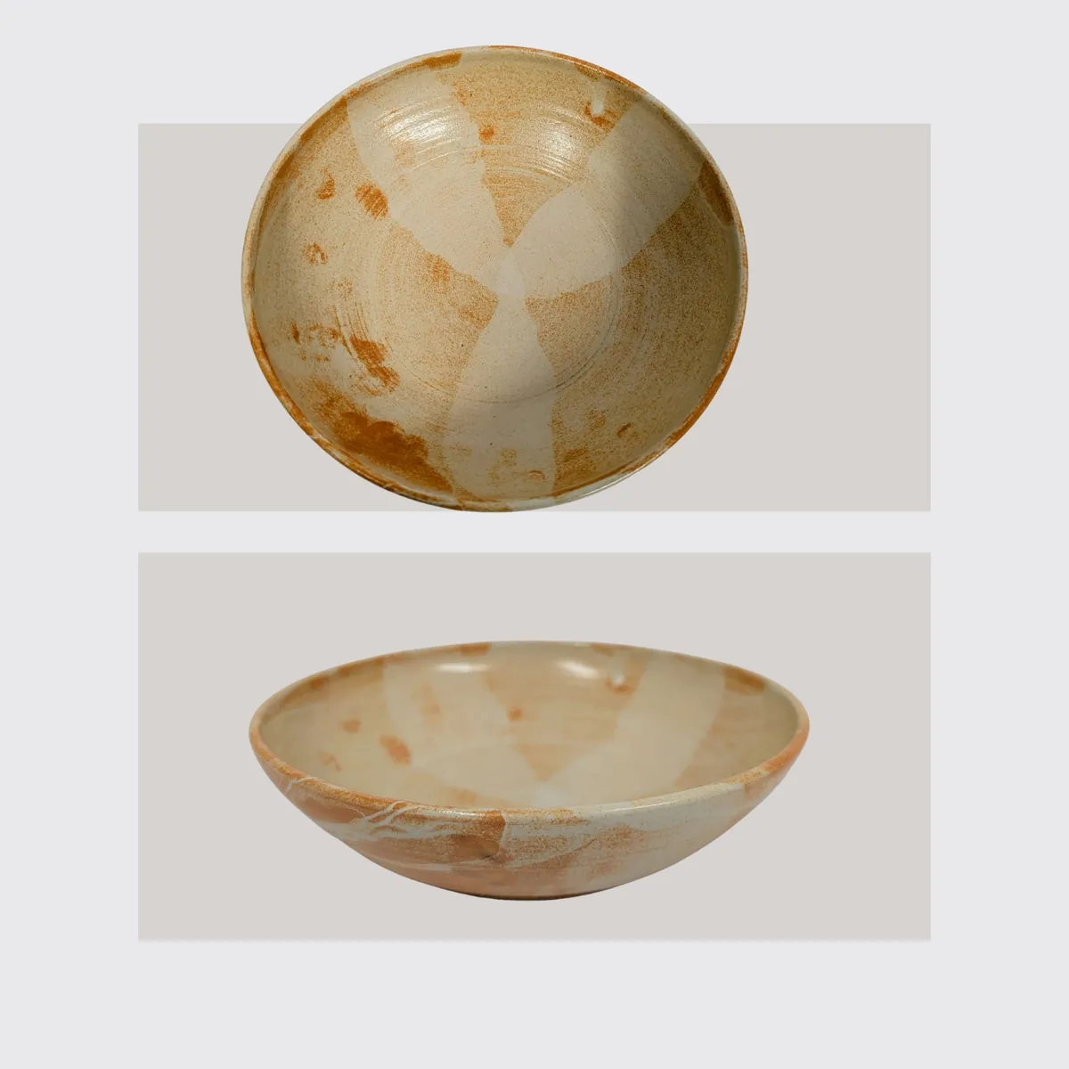 Schale Beige Klein