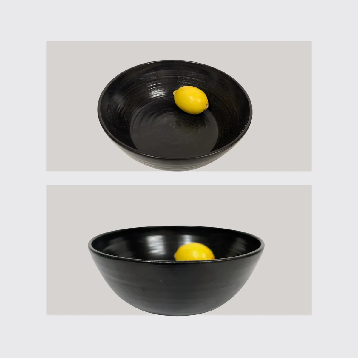 Schale Schwarz