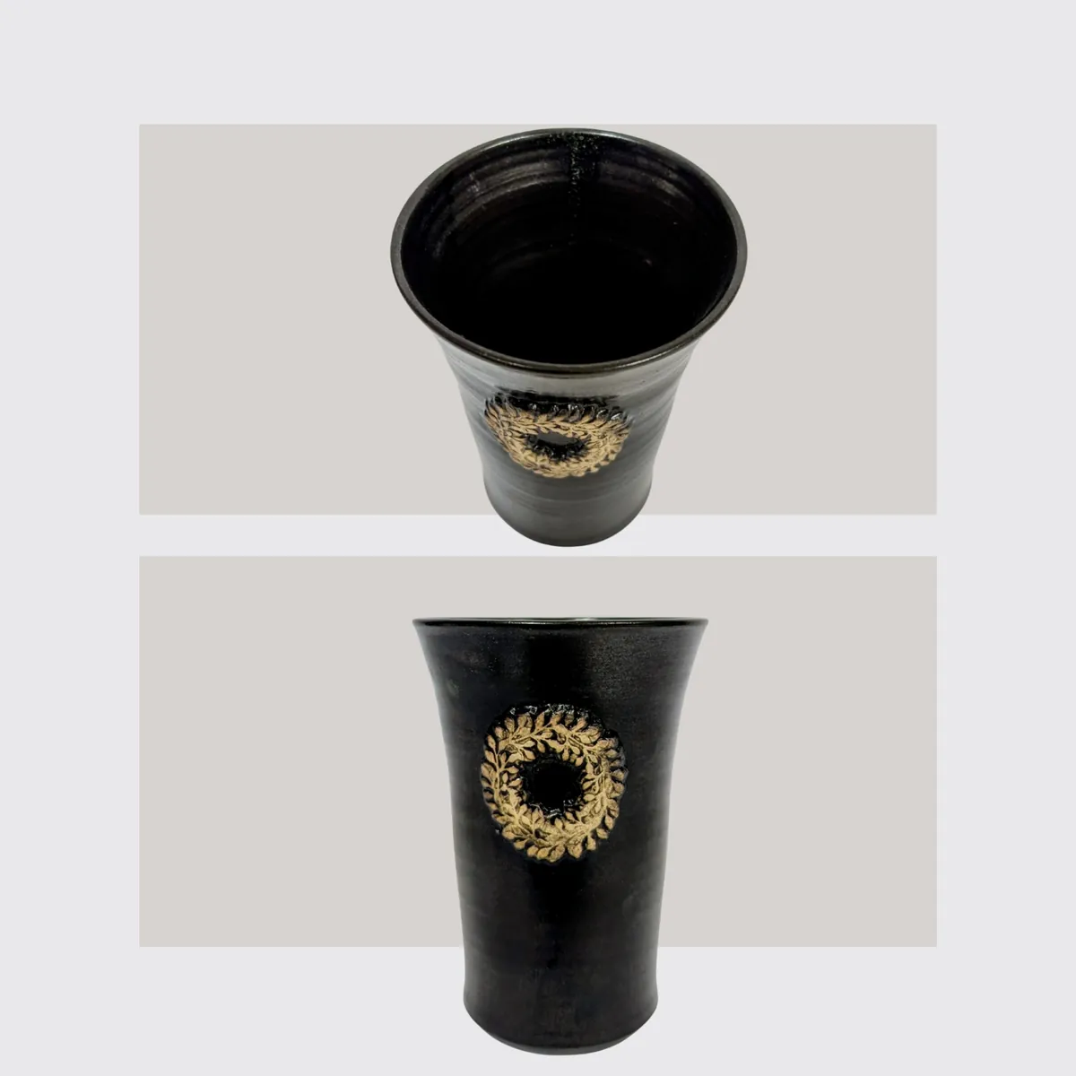 Kranzerlbecher Schwarz