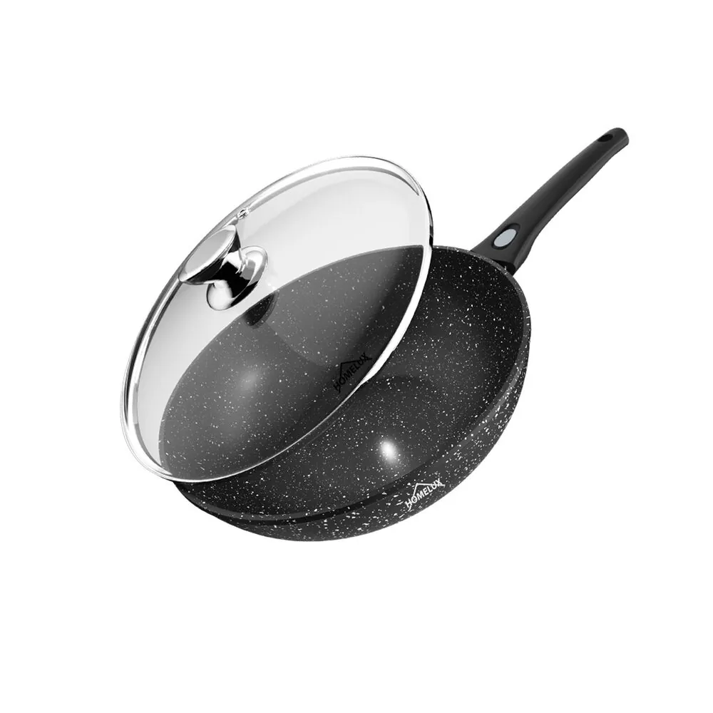Wok Pfanne Wokpfanne Mit Deckel Abnehmbar induktion