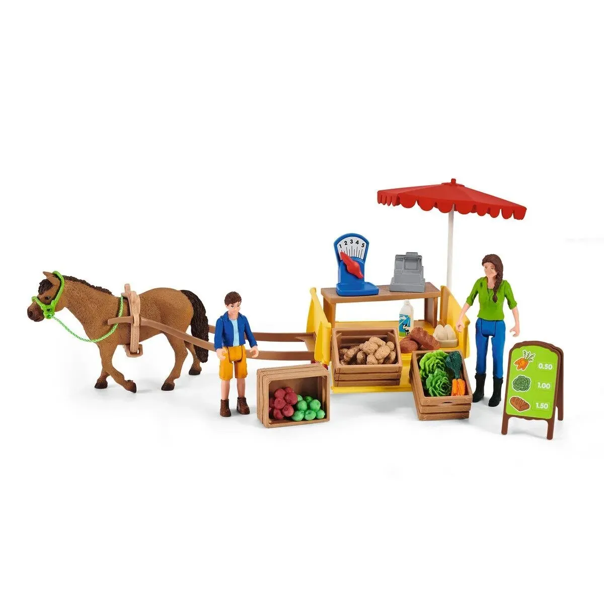 schleich® 42528 FARM WORLD Mobiler Farm Stand