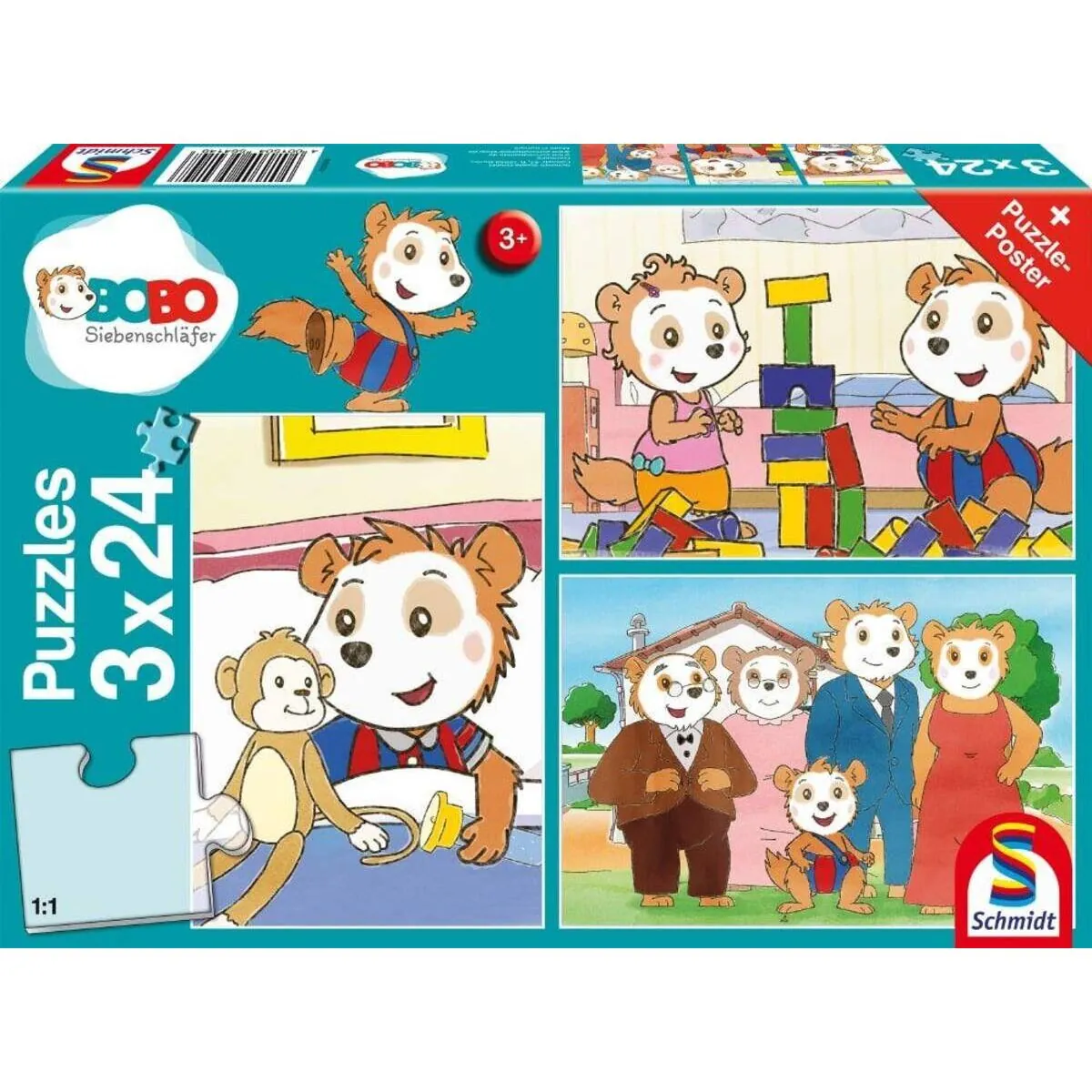 Schmidt Spiele Puzzle - Bobo Siebenschläfer