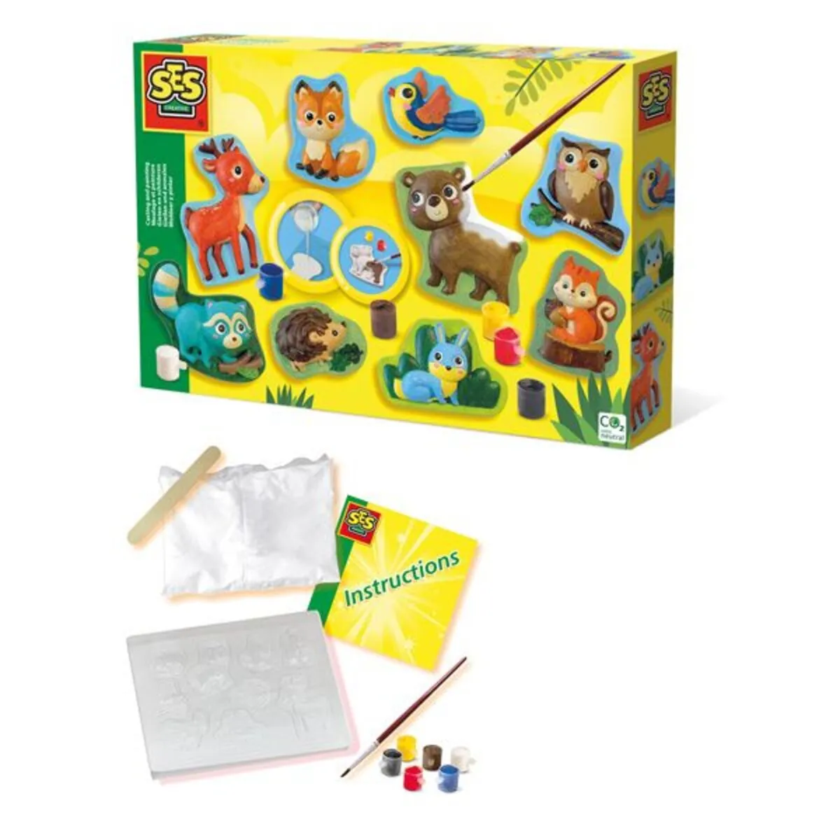 SES Creative Kreativset Gießen und Anmalen
