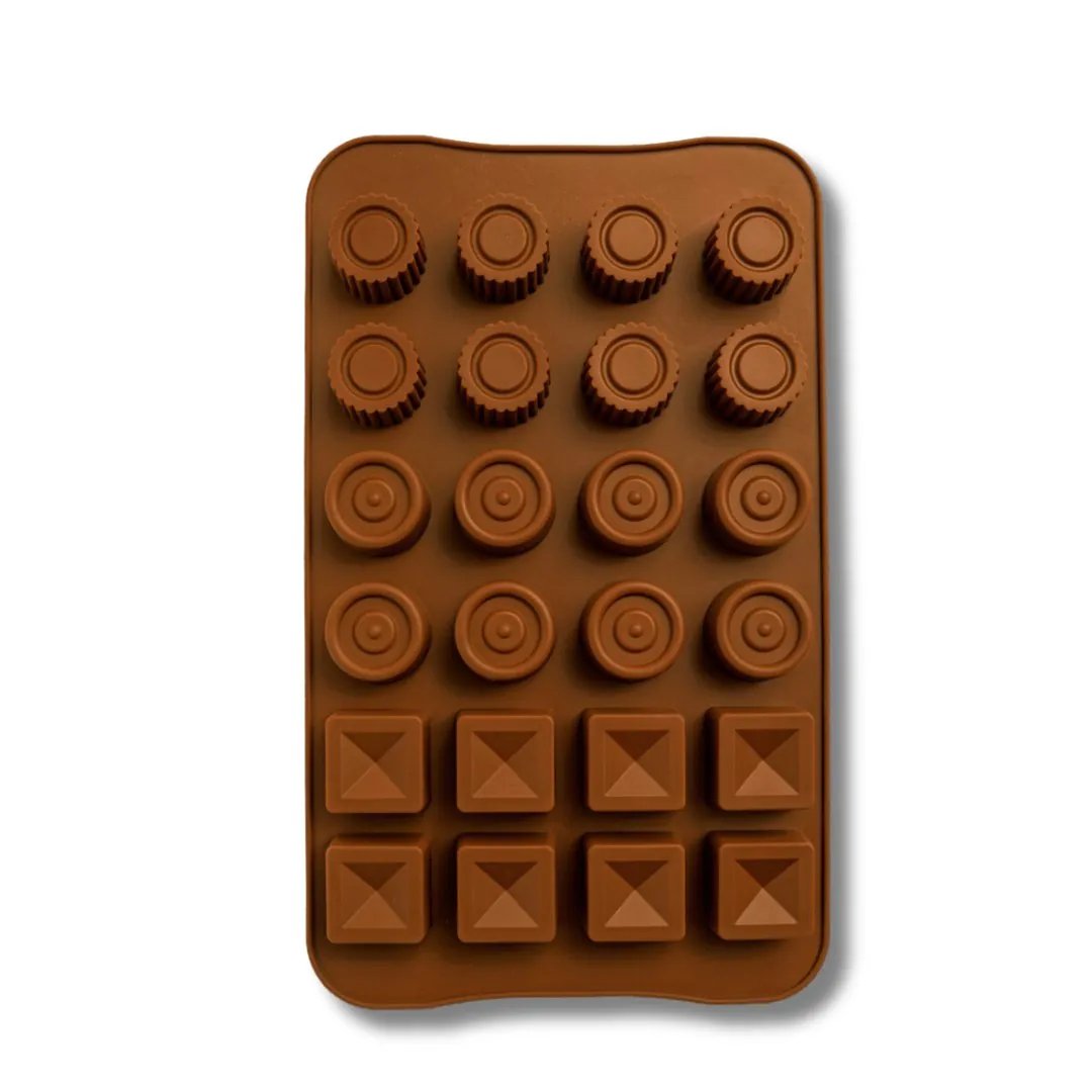Silikonform (Pralinen)