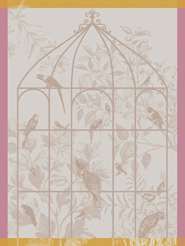 -Le Jacquard Francais- Geschirrtuch 80x60cm "Sonate" 100% Baumwolle