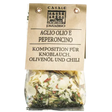 Aglio, olio e peperoncino Gewürzmischung für Nudeln