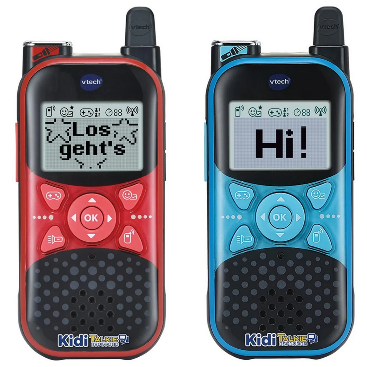 VTech Kiditronics KidiTalkie Explorer mit Taschenlampe Reichweite ca. 200 m
