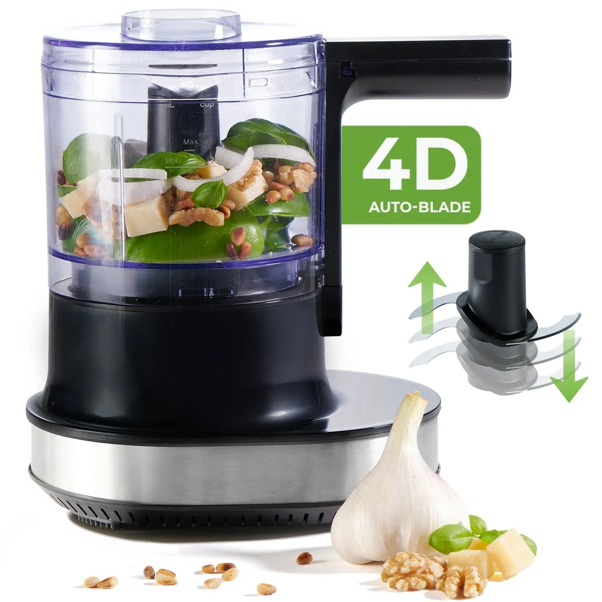 Zerkleinerer NUTRI-CHOPPER 4D mit AUTO-BLADE Funktion 100% BPA-frei