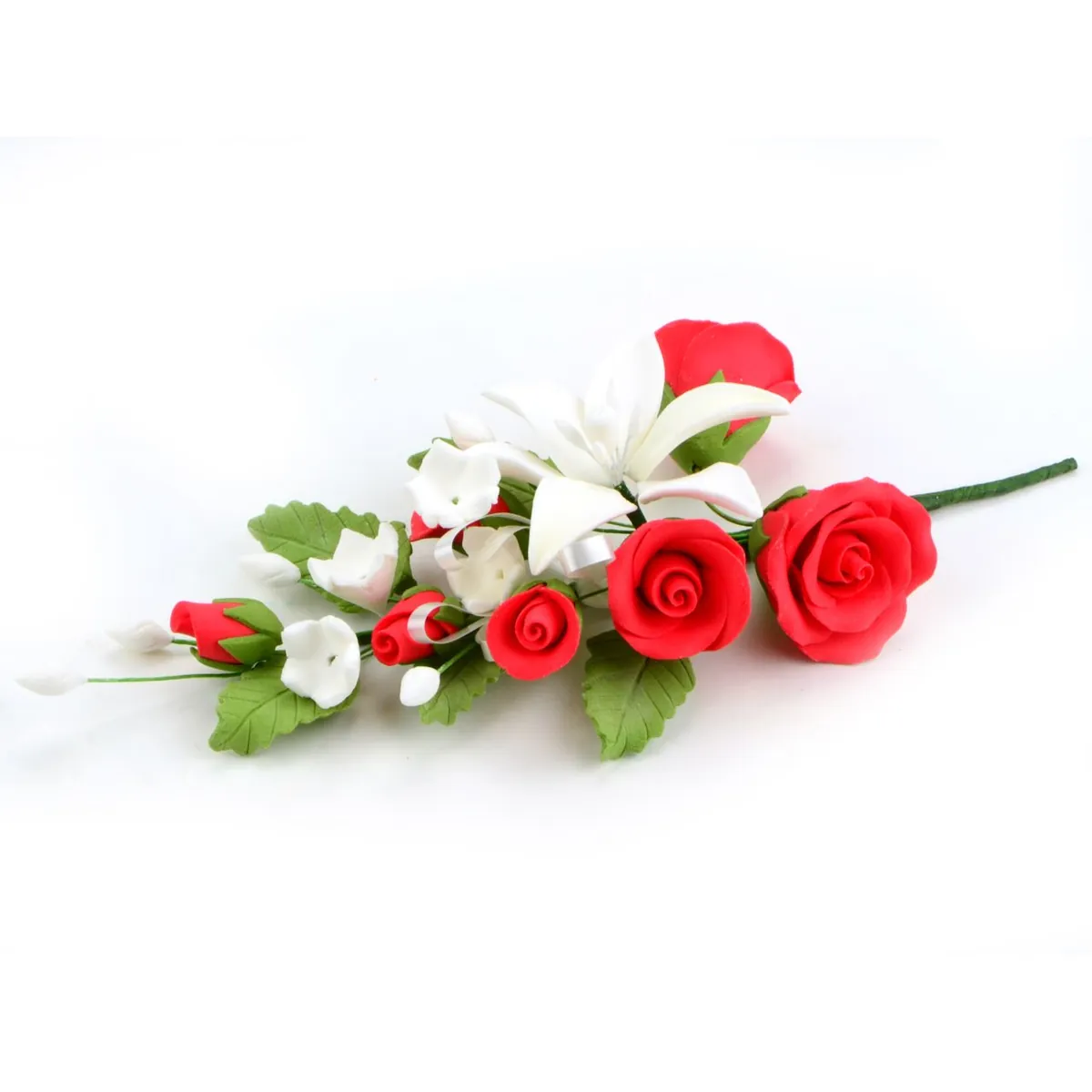 Feinzucker Bouquet Lily and Roses ca. 22cm
