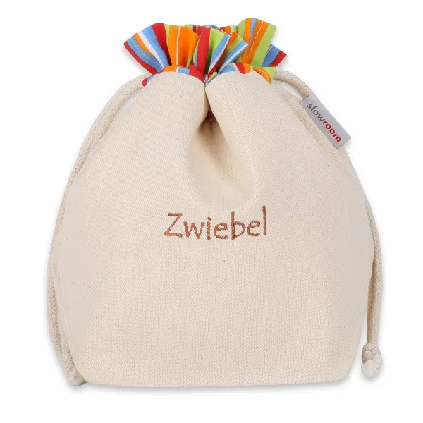 Slowroom Zwiebelbeutel aus Baumwolle